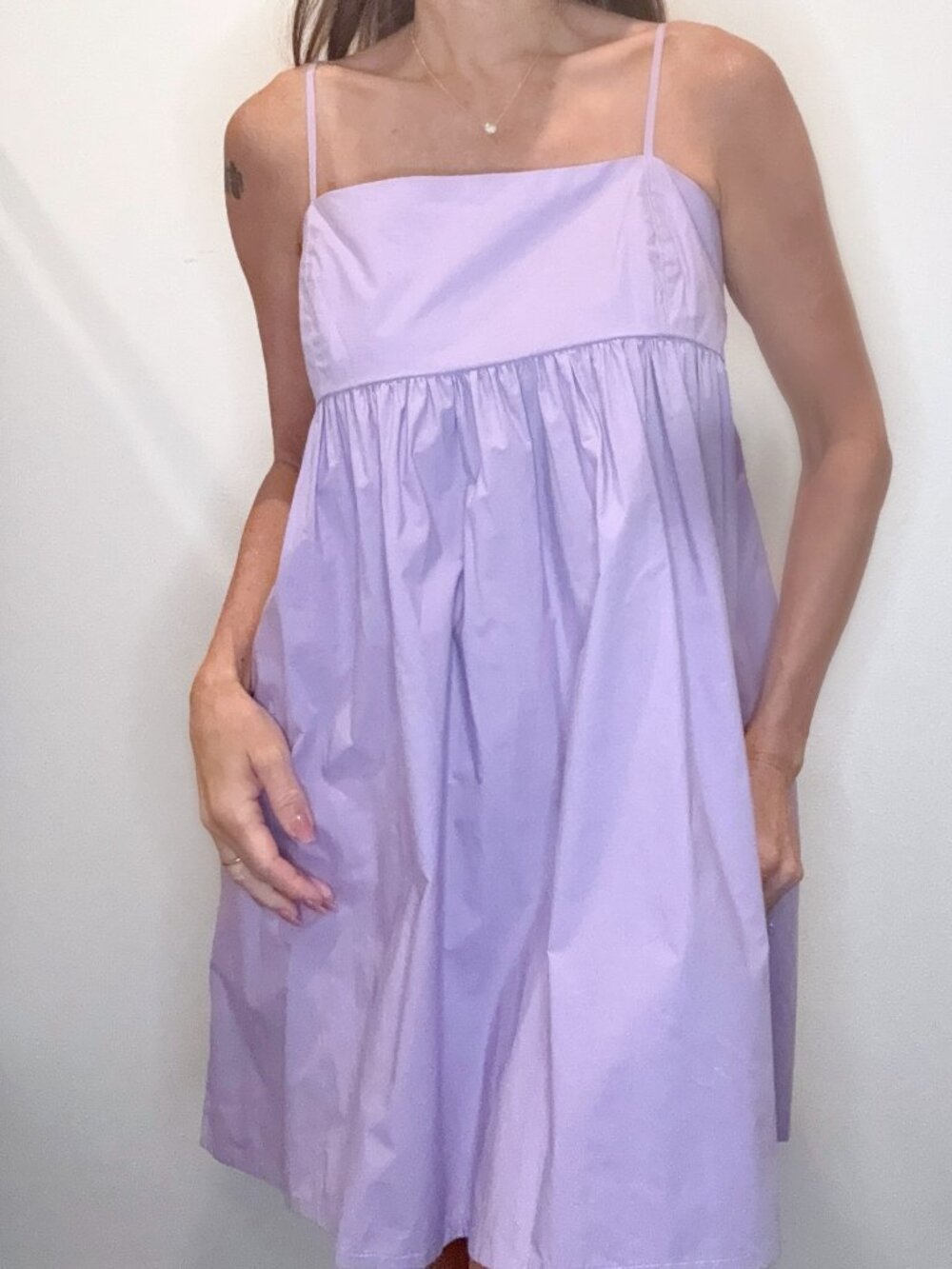 Mikoh Giulia Mini Lilac Dress